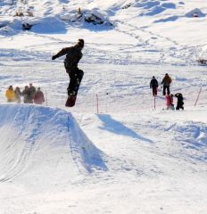 Snowboarding