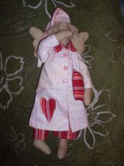 Интерьерная кукла Тильда Сонный ангел