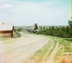 Село Вильгорт по пути из Чердыни в с. Ныроб