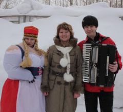 На масленице с "Карамелей"