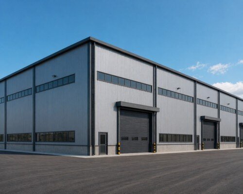 Современные ангары с разными условиями эксплуатации