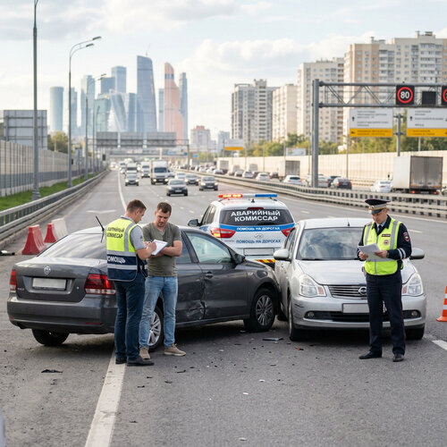Спорные ситуации после автомобильной аварии